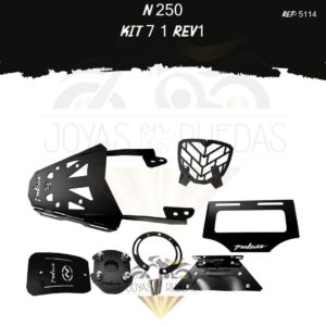 N 250 kit lujo pata gato monoshock lujo tapa tanque