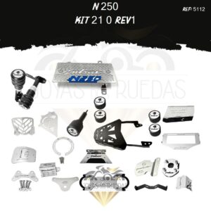 N 250 kit Sliders premium slider exosto lujo pata gato