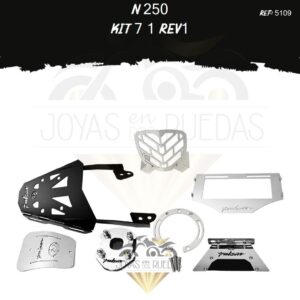 N 250 kit lujo tapa tanque lujo guardabarro