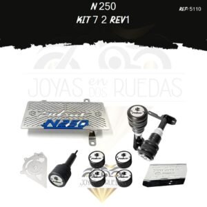 N 250 kit Sliders premium slider exosto protector piñon