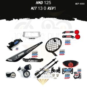 NKD 125 kit sliders protector farola 3D
