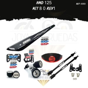 NKD 125 kit mordaza 3D acutrax 3d exosto 10t sliders