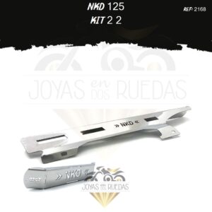 NKD 125 kit frontal guarda cadena