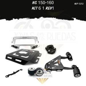 NS 150-160 kit parrilla sliders parrilla tanque