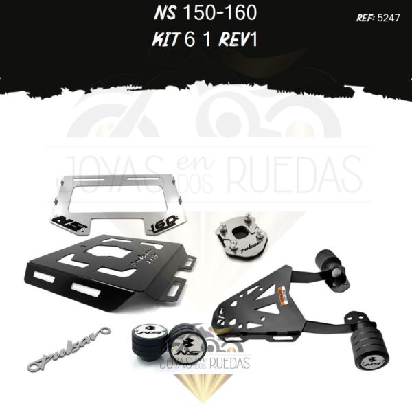 NS 150-160 kit Spools Sliders eje parrilla tanque