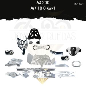 NS 200 kit base exploradoras barra estabilizadora