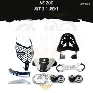 NS 200 kit Spools Sliders eje base exploradoras