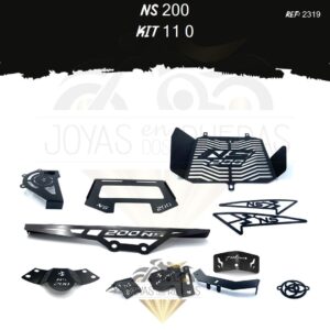 NS 200 kit protector radiador mordaza acutrax grande