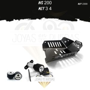NS 200 kit sliders pechera quilla Spools Sliders eje