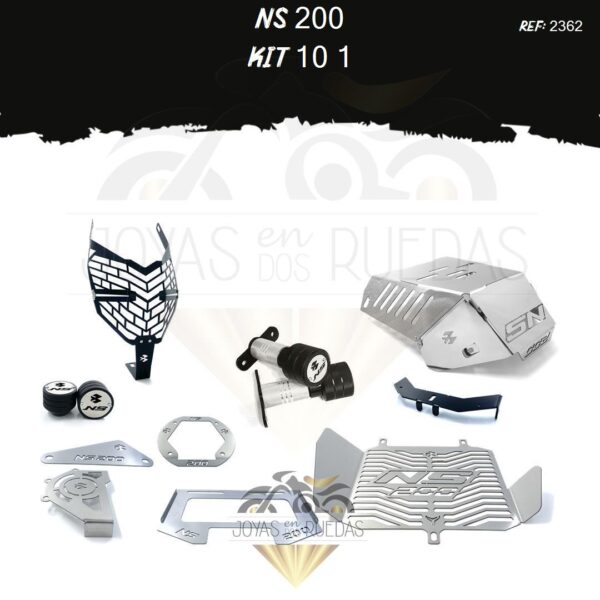 NS 200 kit protector piñon base exploradoras