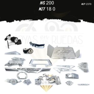 NS 200 kit mordaza lujo tapa tanque acutrax grande