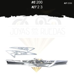 NS 200 kit guarda cadena malla latearal