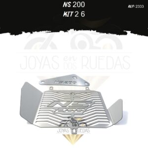 NS 200 kit Lujo tapa lateral protector radiador