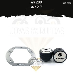 NS 200 kit Spools Sliders eje lujo tapa tanque