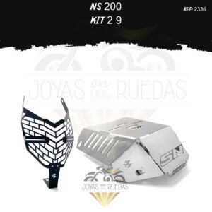 NS 200 kit protector farola pechera quilla