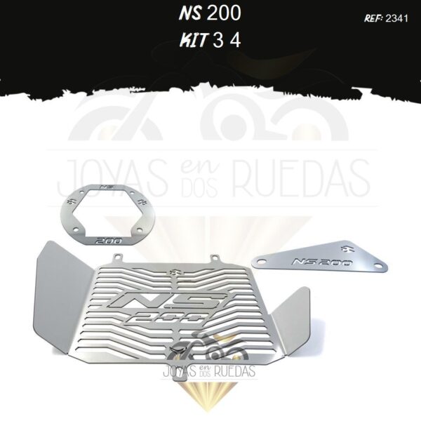 NS 200 kit Lujo tapa lateral lujo tapa tanque