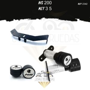 NS 200 kit sliders base exploradoras Spools Sliders eje