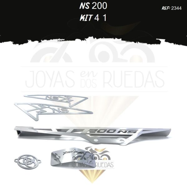 NS 200 kit lujo guardabarro Lujo filtro aceite