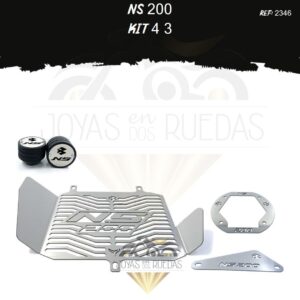 NS 200 kit lujo tapa tanque protector radiador