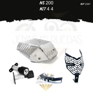 NS 200 kit pechera quilla sliders base exploradoras
