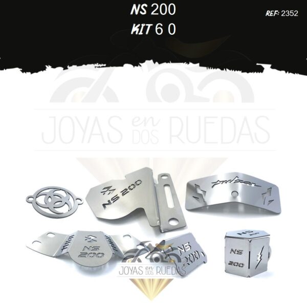 NS 200 kit mordaza acutrax grande Lujo filtro aceite