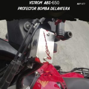 motos Vstrom abs-650 protector bomba delantera