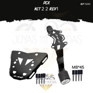 PCX kit sliders parrilla t2n