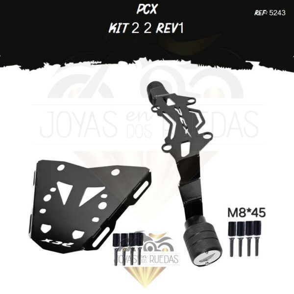 PCX kit sliders parrilla t2n
