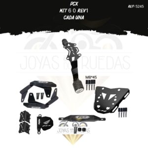 PCX kit Slider exosto plano parrilla t2n sliders