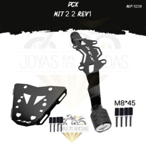 PCX kit sliders parrilla t2n