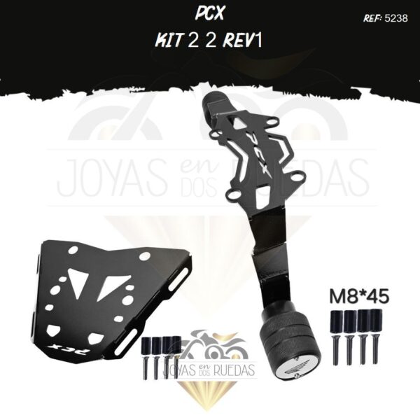 PCX kit sliders parrilla t2n