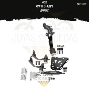 PCX kit parrilla t2n sliders Slider exosto plano