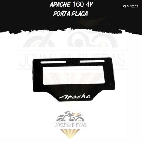partes Apache 160 4V portaplaca