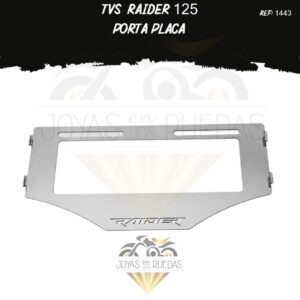 partes TVS Raider 125 portaplaca