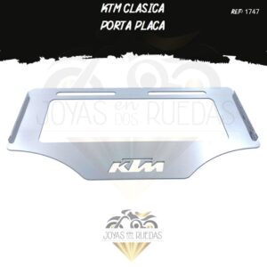 lujo KTM clasica portaplaca