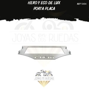 articulos Hero y Eco de lux portaplaca