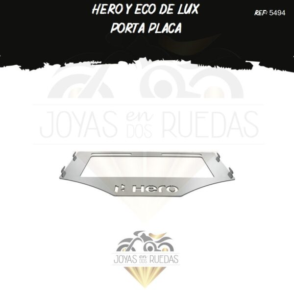 articulos Hero y Eco de lux portaplaca