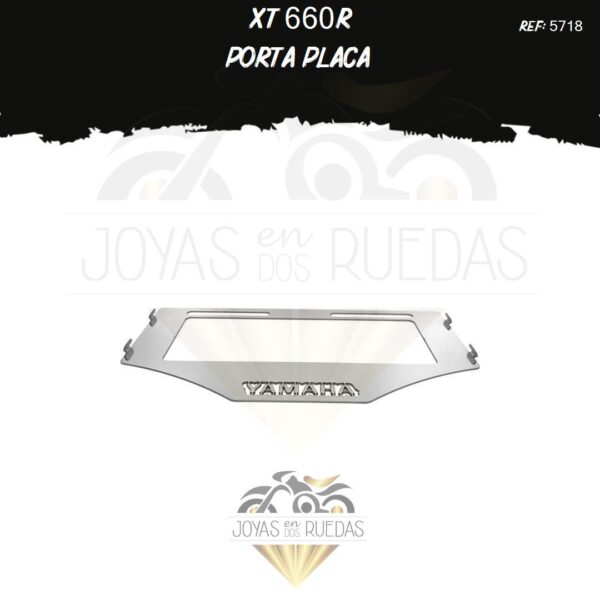 partes XT 660R portaplaca