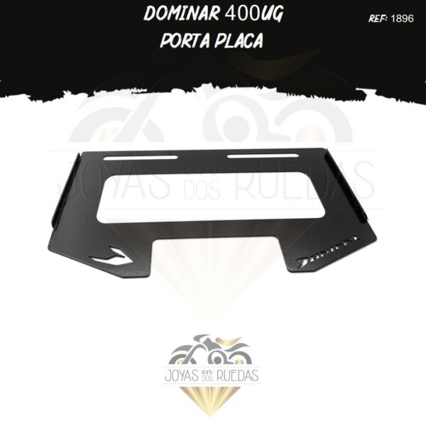 articulos Dominar 400UG portaplaca