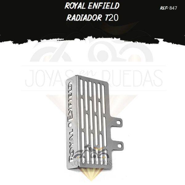 piezas Royal Enfield radiador t20