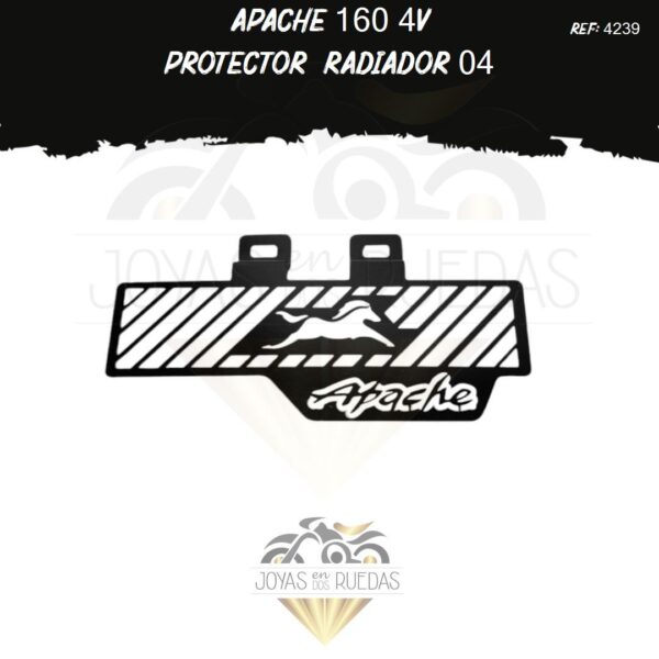 accesorios Apache 160 4V protector radiador