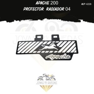 articulos Apache 200 protector radiador
