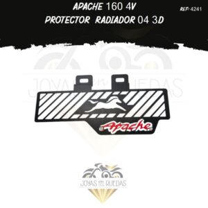 lujo Apache 160 4V protector radiador 3D