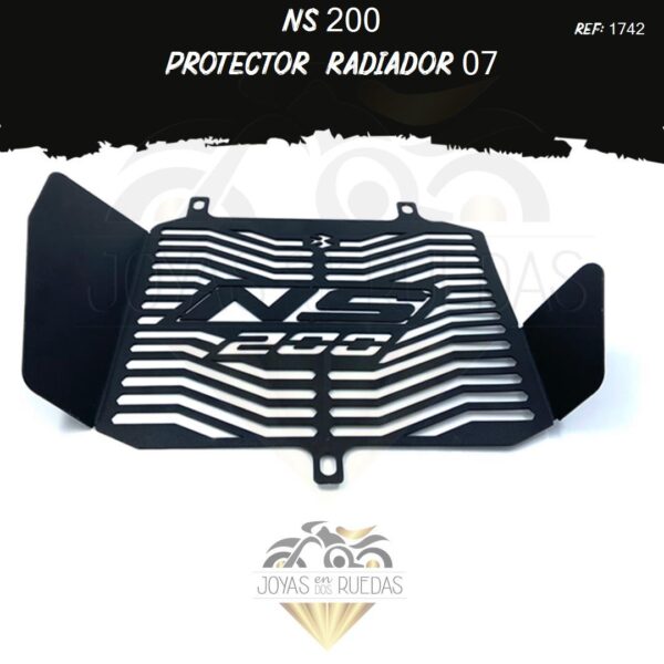 pieza NS 200 protector radiador