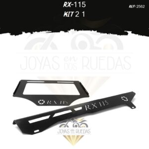 RX-115 kit guarda cadena porta placa