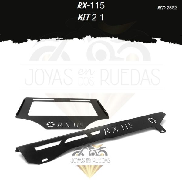 RX-115 kit guarda cadena porta placa