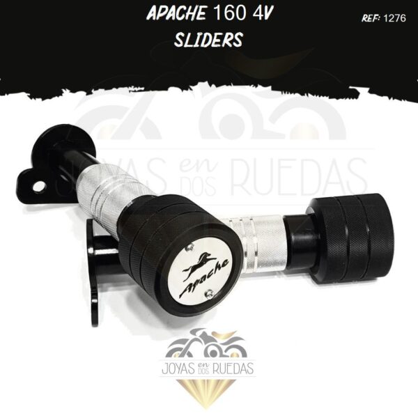 moto Apache 160 4V sliders