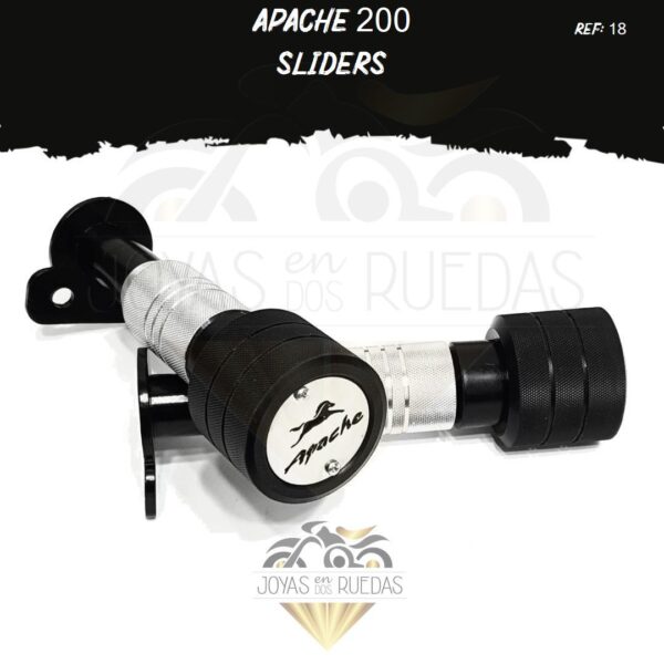 partes Apache 200 sliders