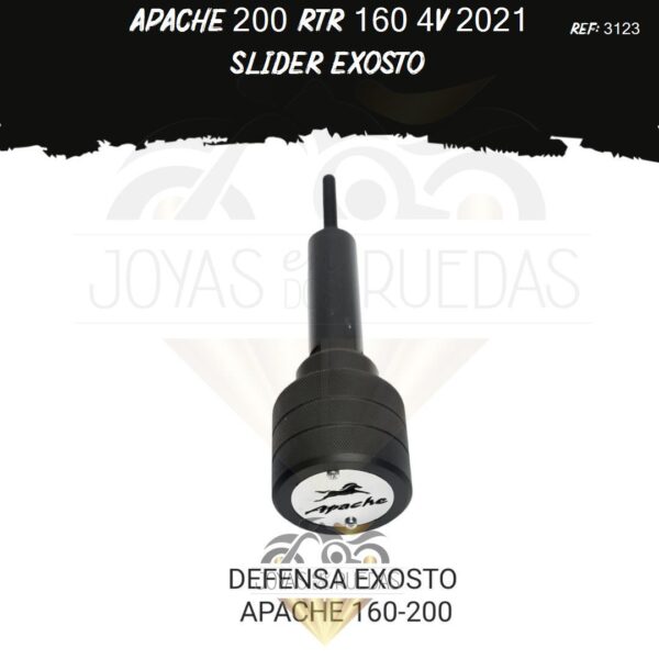 moto Apache 200 rtr 160 4v 2021 slider exosto