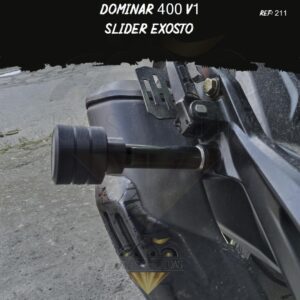 accesorios Dominar 400 v1 slider exosto